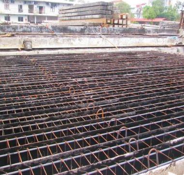 Precast square concrete piles