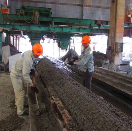 Prestressed concrete circular piles