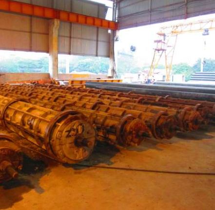 Prestressed concrete circular piles