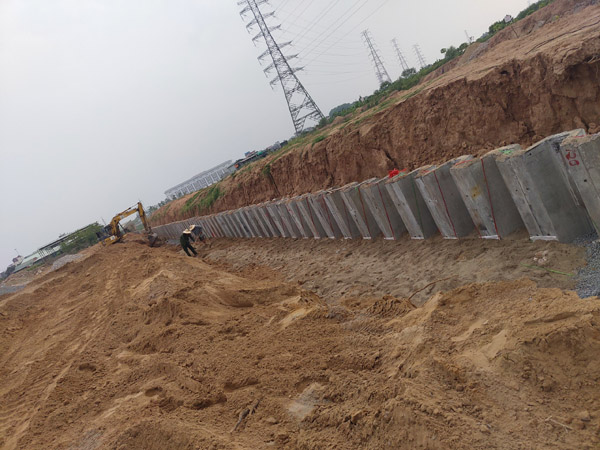 Prestressed concrete sheet piles