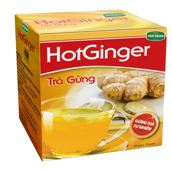 Hot ginger tea