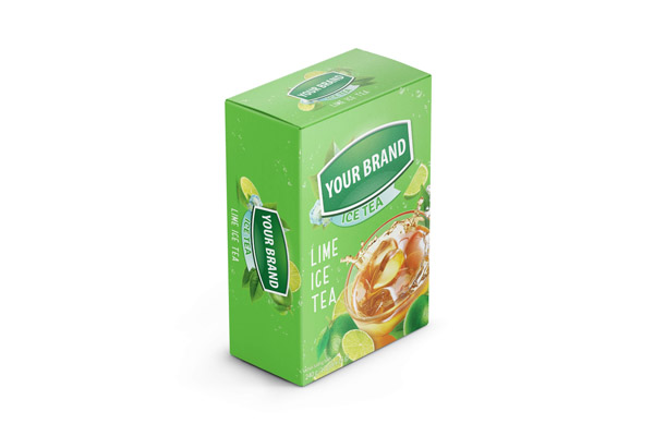 Lime iced tea