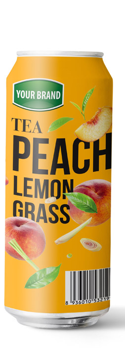 Peach lemongrass tea