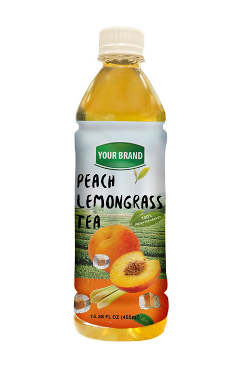 Peach lemongrass tea