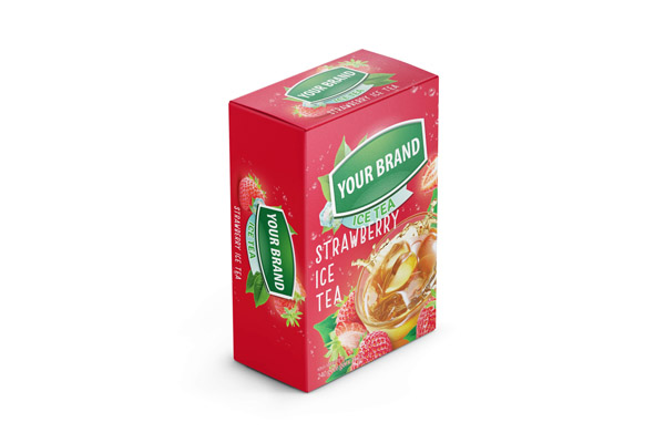 Strawberry iced tea