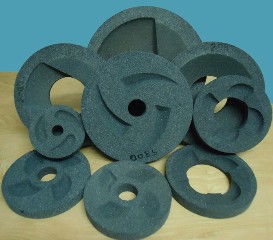Ceramic bonded grinding stones