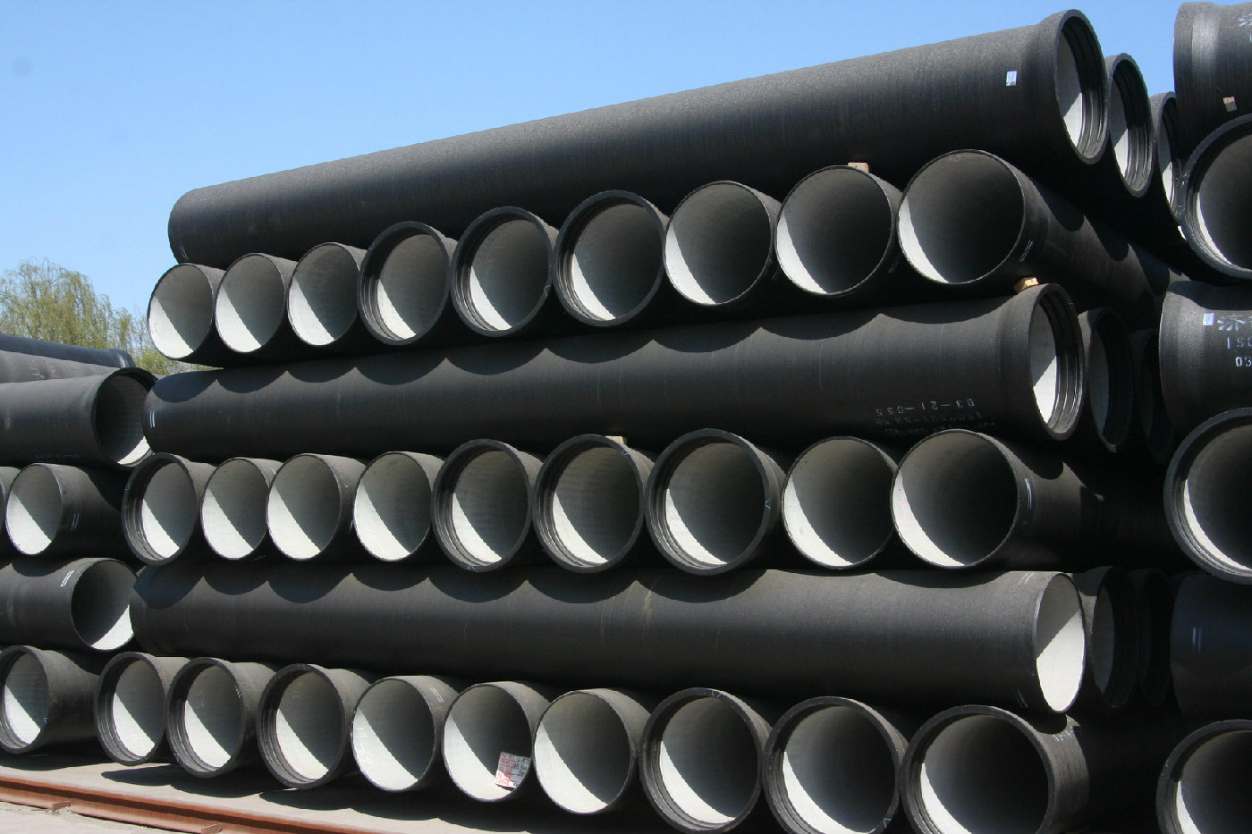 Grey cast iron pipe