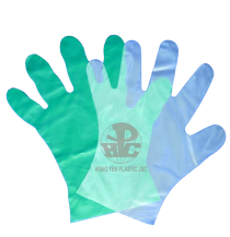 Plastic gloves