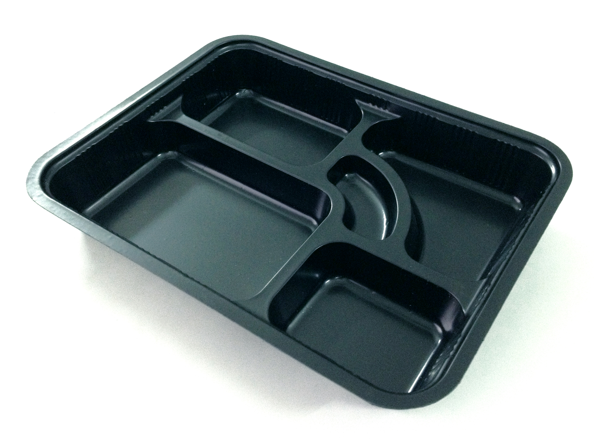 Plastic food tray