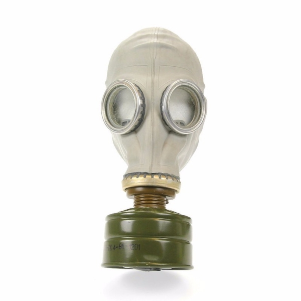 Soviet military full face gas mask