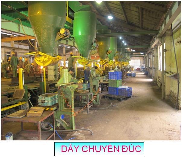 Casting production line