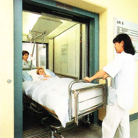 Hospital elevator