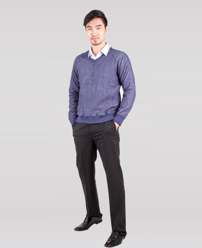 Mens long-sleeved T-shirt