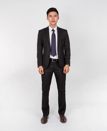 Striped suit
