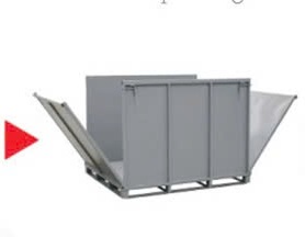 Assembled metal box