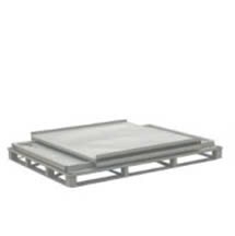Assembled metal box