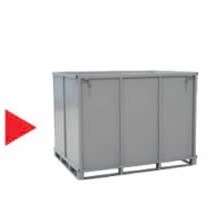 Assembled metal box