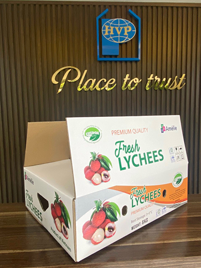 Offset printing carton box