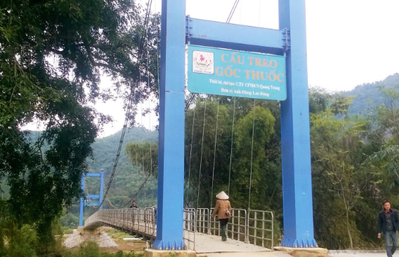 Goc Thuoc suspension bridge