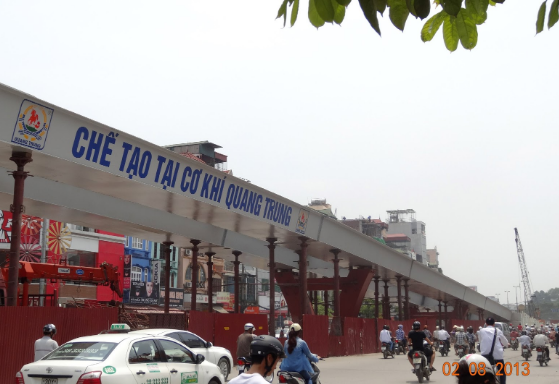 Steel flyover