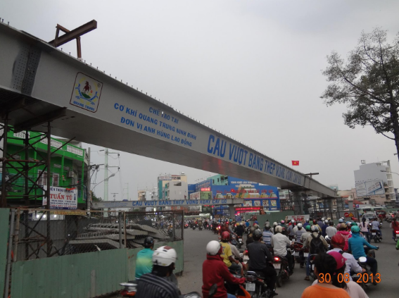 Steel flyover