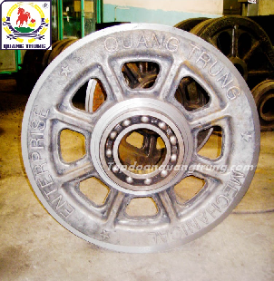 Wheel casting