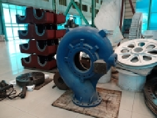 Pump machine casting