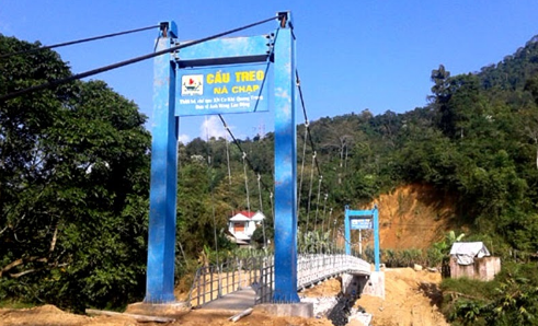 Na Chap suspension bridge