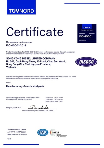 ISO 45001:2018