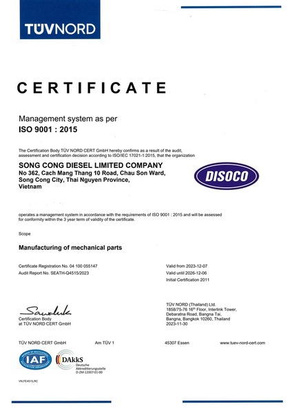 ISO 9001:2015