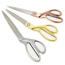Thread cutting scissors