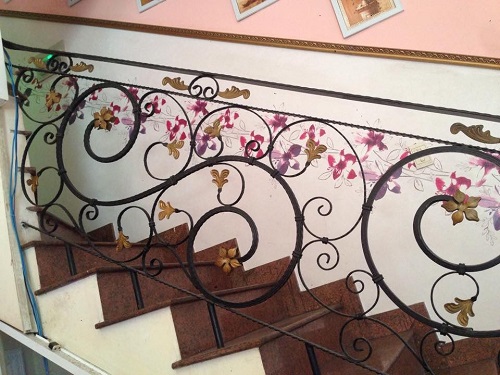 Iron staircase