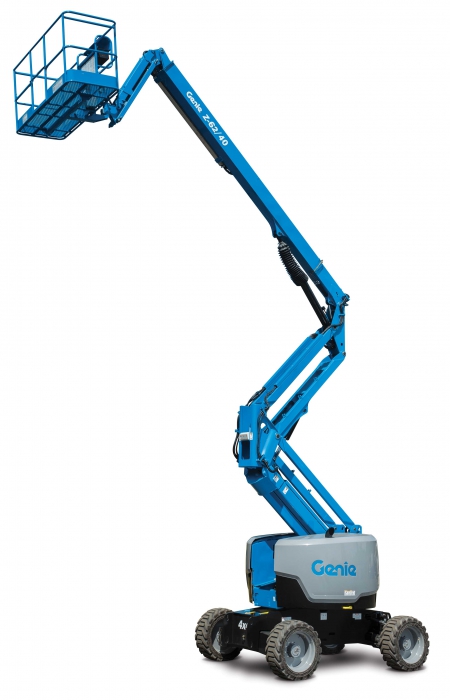 Articulated boom lift