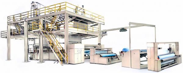 Non-woven fabric production line