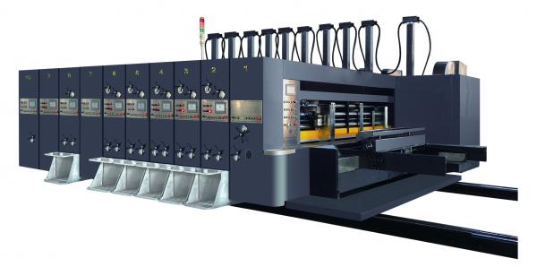 Flexo printer slotter rotary die cutter