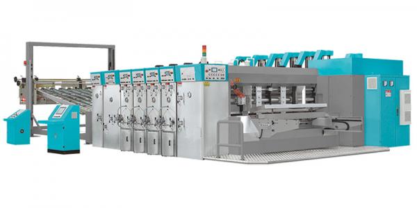 High speed Flexo printer slotter rotary die cutter