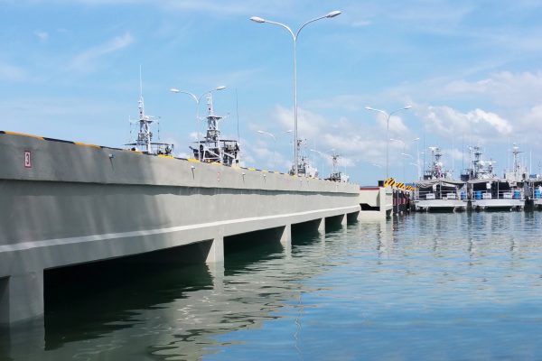 Construction of seaports