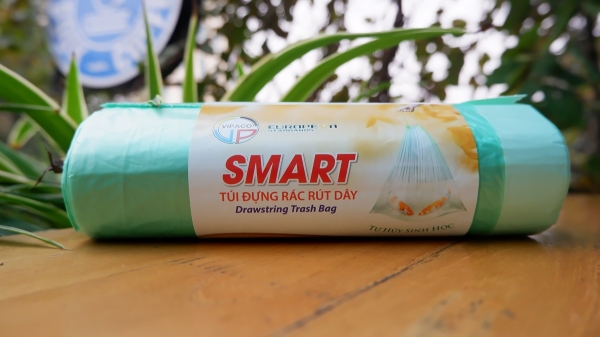 60L Smart Drawstring Trash Bag