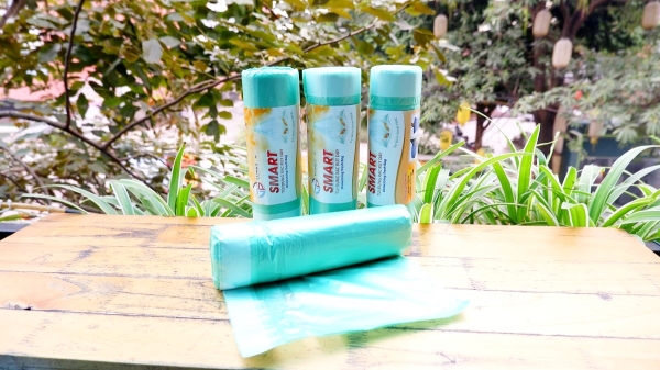 60L Smart Drawstring Trash Bag