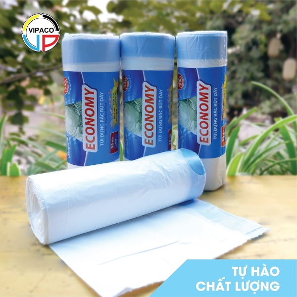 33L Economy Drawstring Trash Bag
