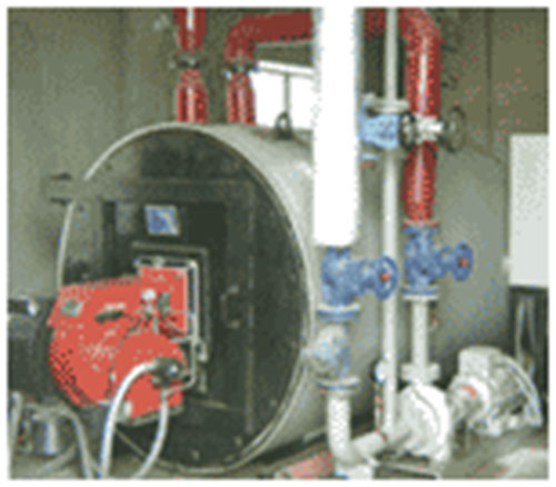 Thermal oil heater