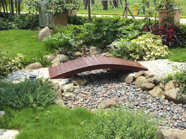 Villa landscaping and construction