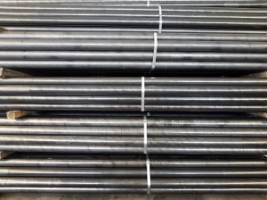 Black round steel pipe