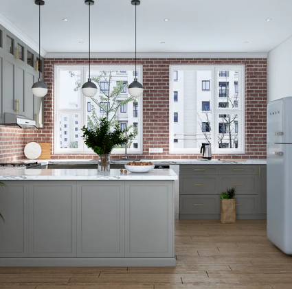 Kitchen cabinets
