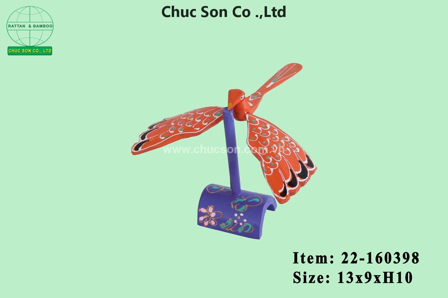 Decorative bamboo birds
