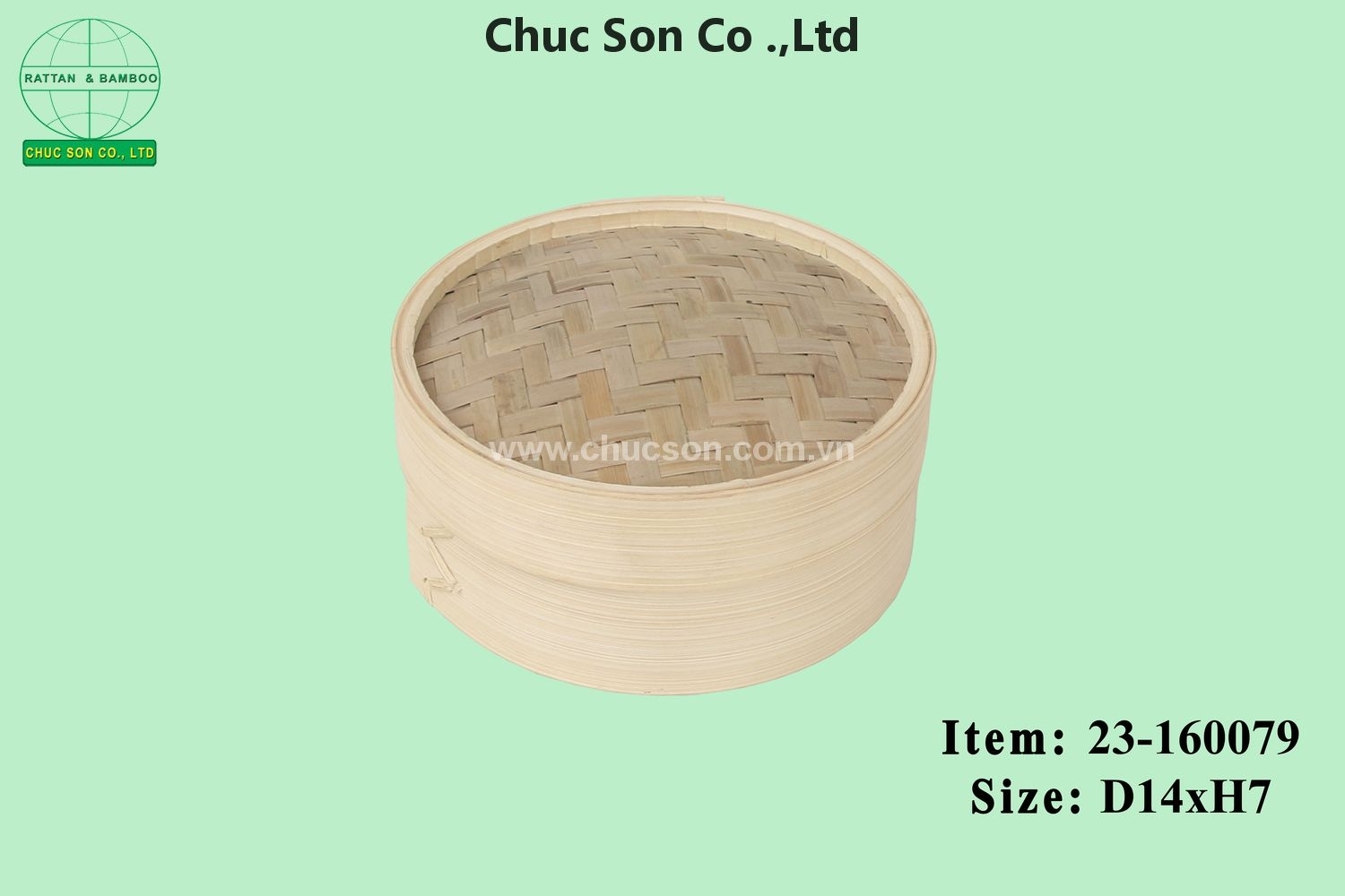 Bamboo steamer basket