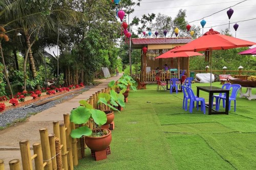 Bamboo fence
