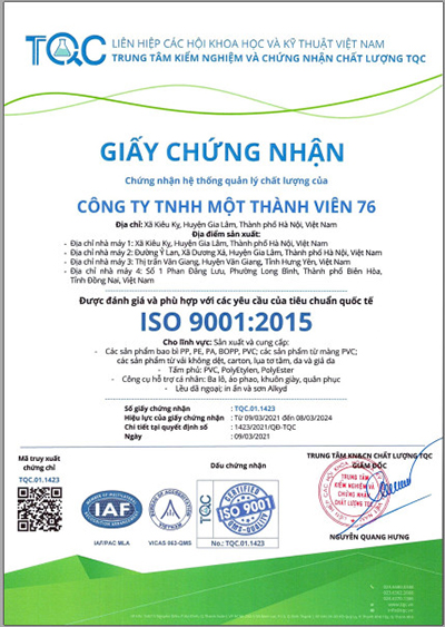 ISO 9001:2015