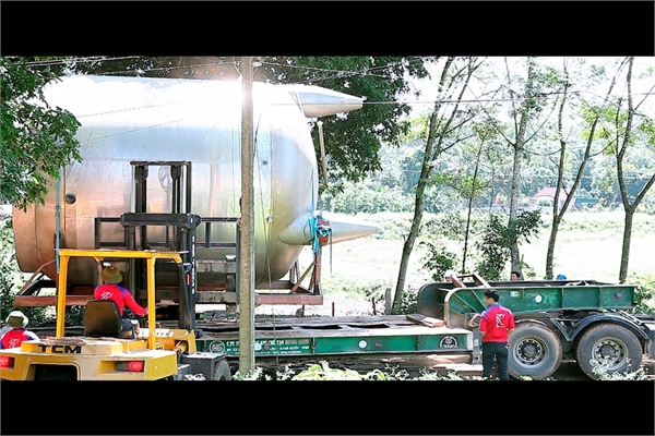 Machinery transportation
