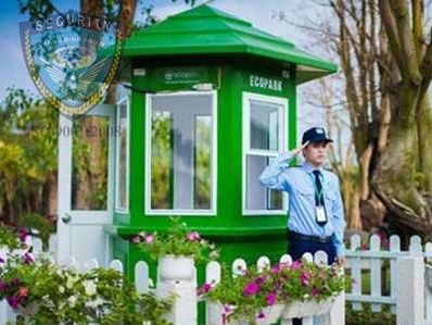 Security guard service for static target